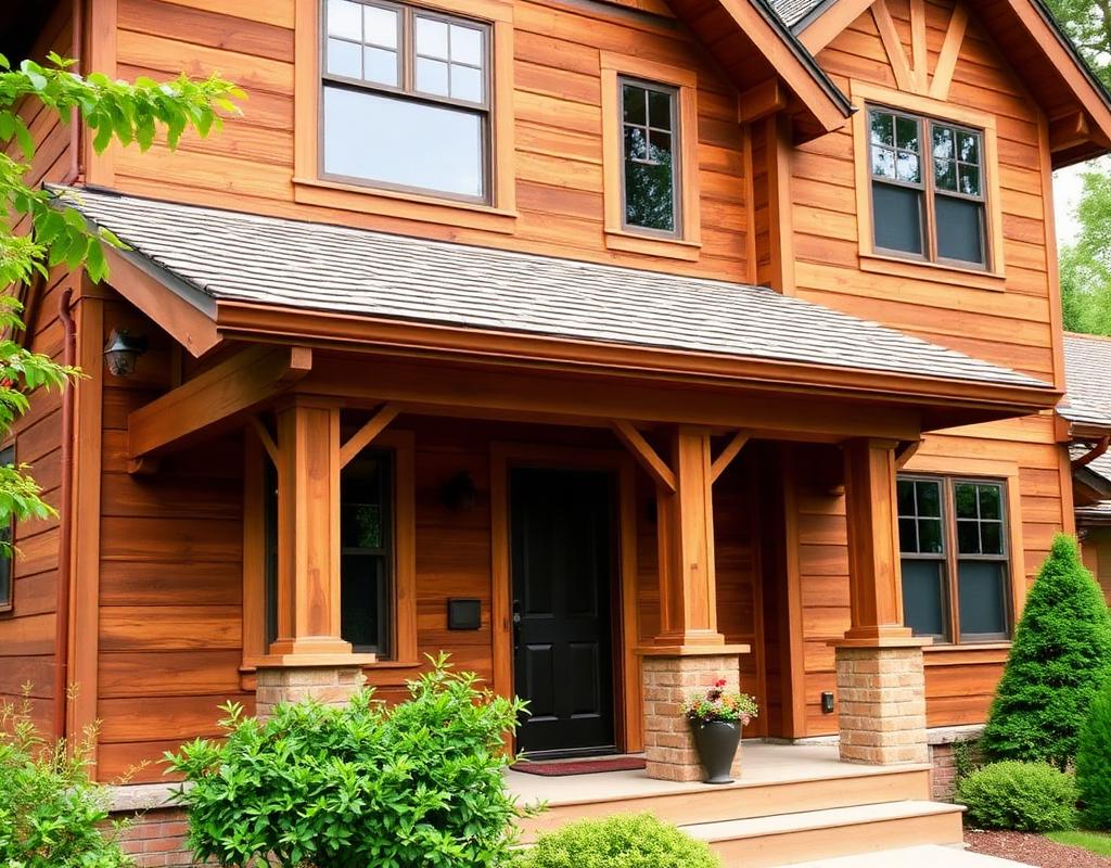 Exterior Stain project by Apex Craft Co Raleigh NC